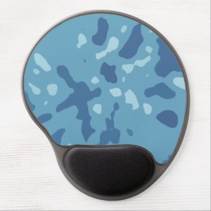 Arctic Camo Drift Gel Mouse Pad