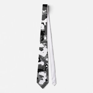 Arctic Camo Neck Tie