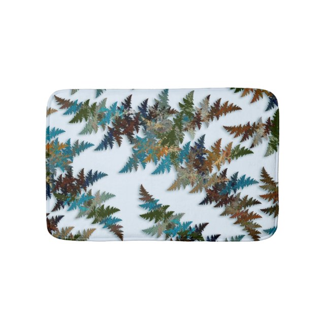 Arctic Camouflage Bathroom Mat (Front)