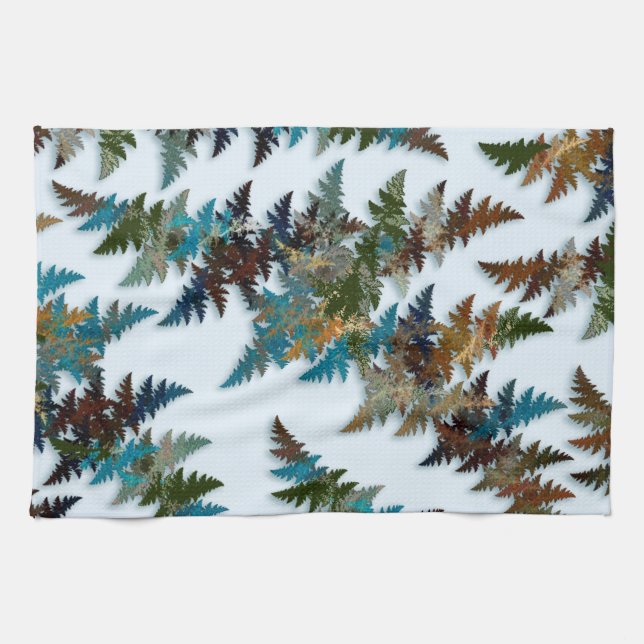 Arctic Camouflage Kitchen Towel (Horizontal)