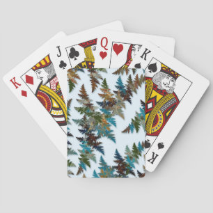 Arctic Camouflage Poker Cards