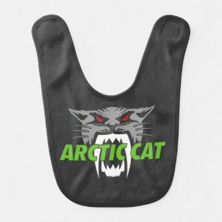 Arctic cat baby bib