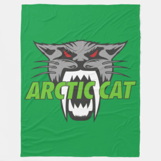 Arctic cat fleece blanket