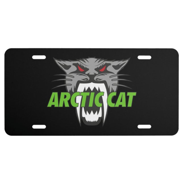 Arctic cat license plate (Front)