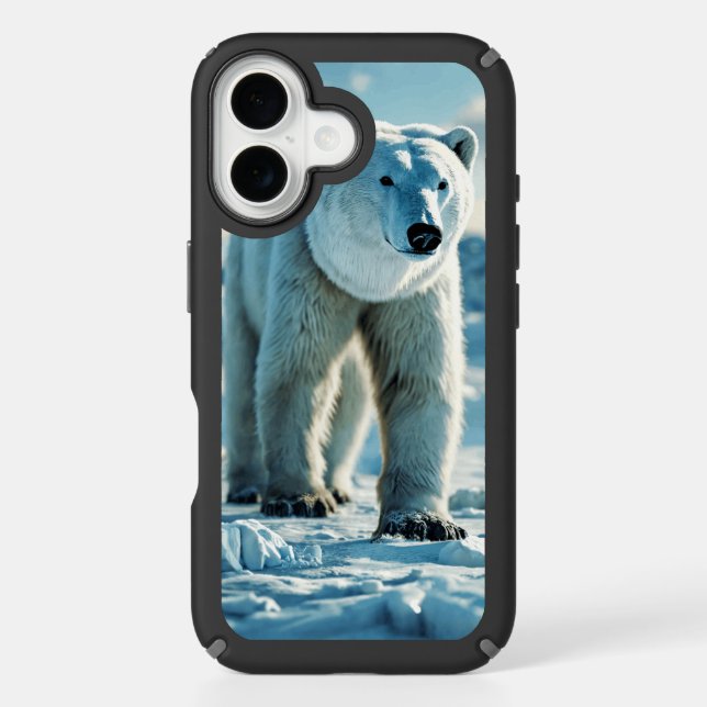 Arctic Climate Bear Phone Case (Front)