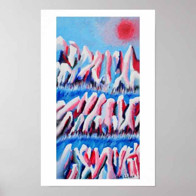 Arctic dawn poster (Front)