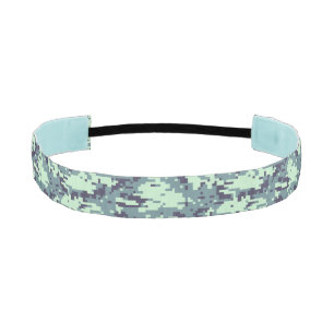 Arctic Digital Camo Pattern Athletic Headband
