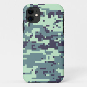 Arctic Digital Camo Pattern iPhone 11 Case