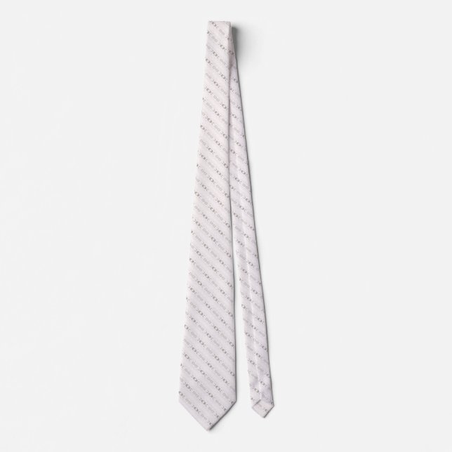 Arctic Elegance Neck Tie (Front)