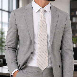 Arctic Elegance Neck Tie