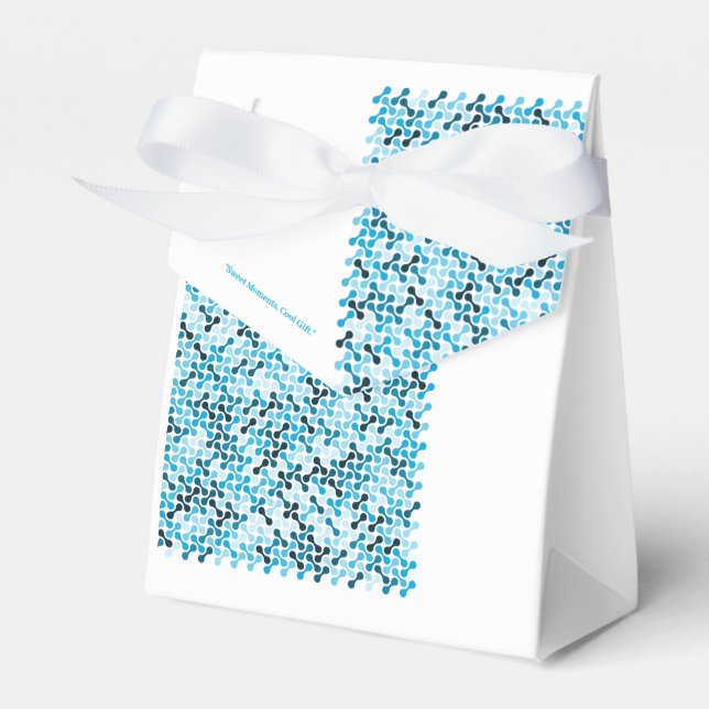 Arctic Flow – Blue Rhythm Favor Boxes (Front Side)