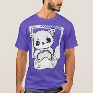 Arctic Fo Plays Video Game For Gamer And Computer  T-Shirt