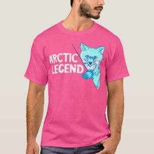 Arctic Fox Antarctica Legend Arctic Fox Lover Fox T-Shirt
