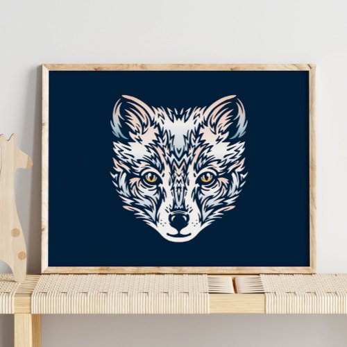 Arctic Fox  Arctic Printable Wall Art