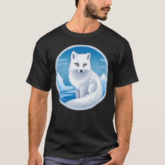 Arctic Fox Artic Animals Cute Artic Fox Lover T-Shirt