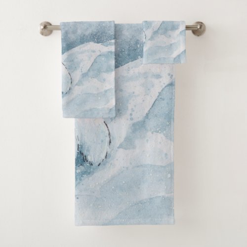 Arctic Fox Bathroom Towel Set