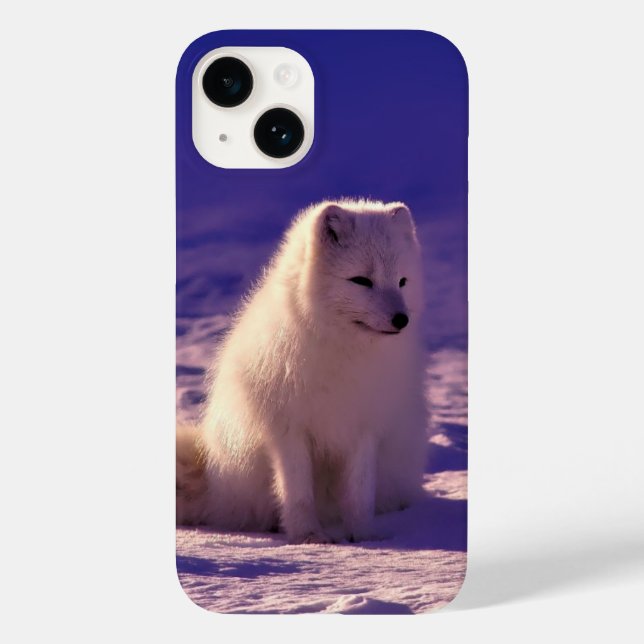 Arctic Fox Case-Mate iPhone Case (Back)