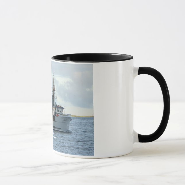Arctic Fox, Crab Boat in Dutch Harbor, Alaska Mug (Right)