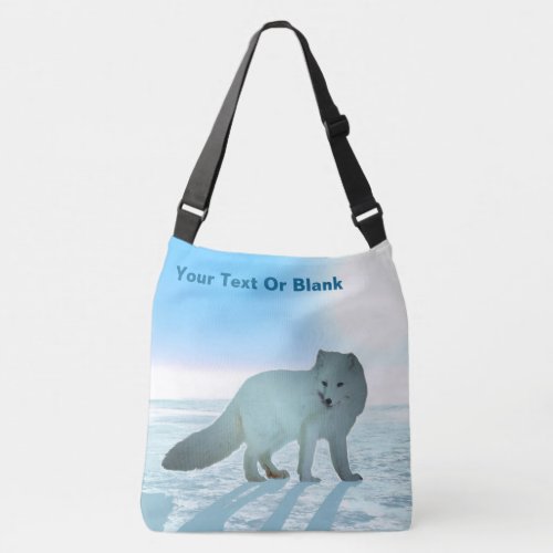 Arctic Fox Crossbody Bag