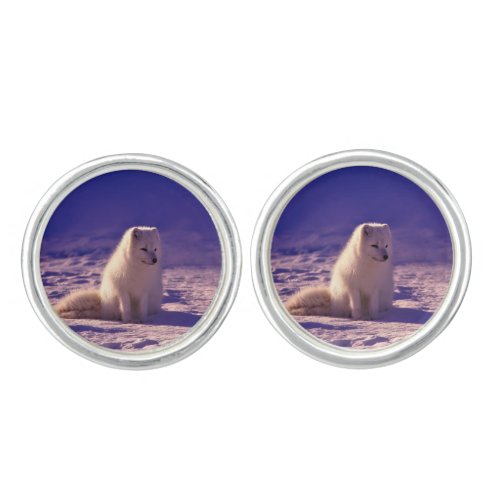 Arctic Fox Cufflinks