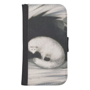 Arctic Fox, from 'Narrative of a Second Voyage in Samsung S4 Wallet Case