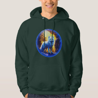 Arctic Fox Graphic Hooded Sweatshirt