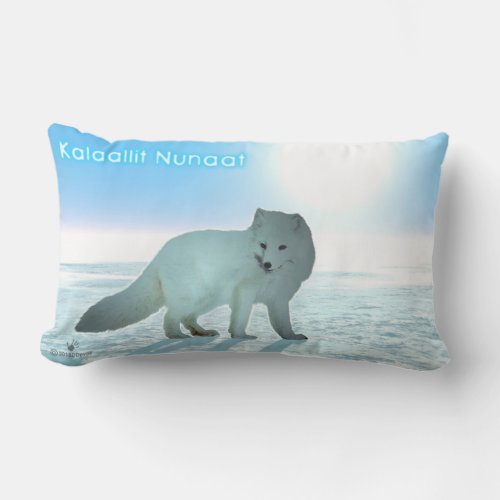 Arctic Fox _ Greenland Lumbar Pillow