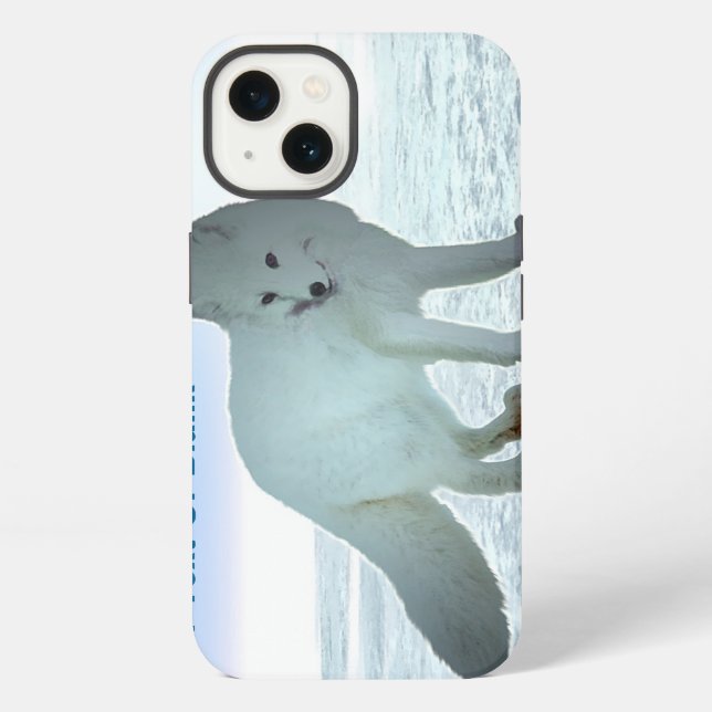 Arctic Fox Iphone Case (Back)