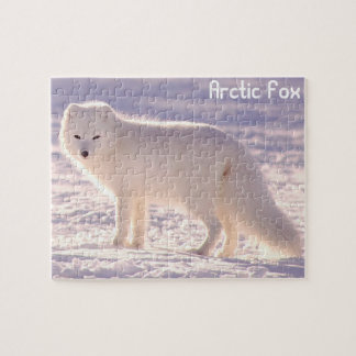 Arctic fox jigsaw puzzle