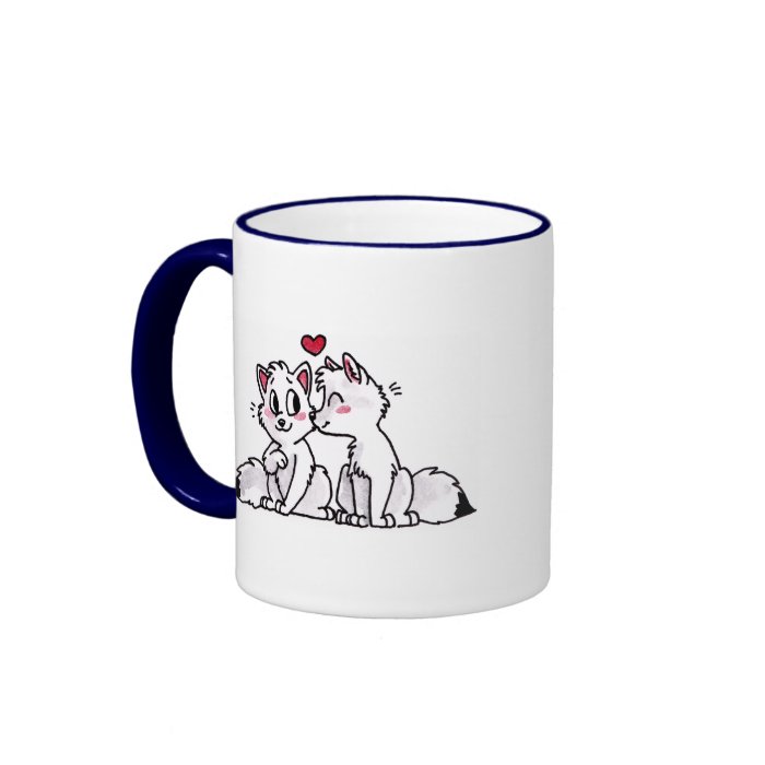 Arctic Fox Kiss Mug