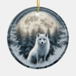 Arctic Fox Ornament