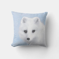 Arctic Fox Painting - Original Wildlife Art