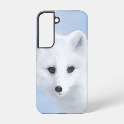 Arctic Fox Painting _ Original Wildlife Art Samsung Galaxy S22 Case