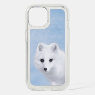 Arctic Fox Painting - Original Wildlife Art iPhone 15 Case