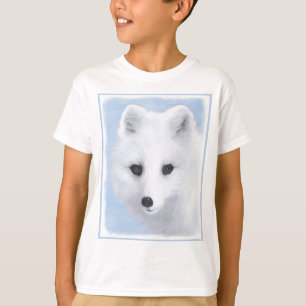 Arctic Fox Painting - Original Wildlife Art T-Shirt