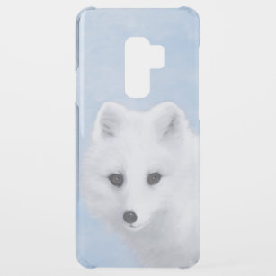 Arctic Fox Painting - Original Wildlife Art Uncommon Samsung Galaxy S9 Plus Case