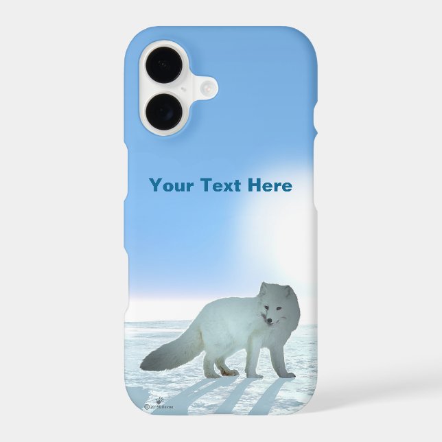 Arctic Fox Samsung Galaxy Case (Back)