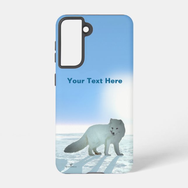 Arctic Fox Samsung Galaxy Case (Back)