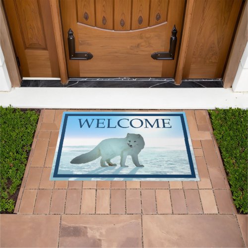 Arctic Fox _ Welcome Doormat