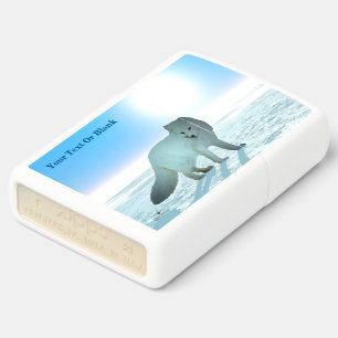 Arctic Fox Zippo Lighter