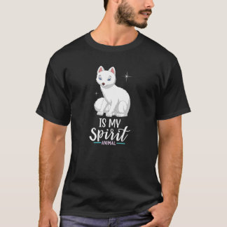 Arctic Foxes Is My Spirit Animal I Children Girl F T-Shirt