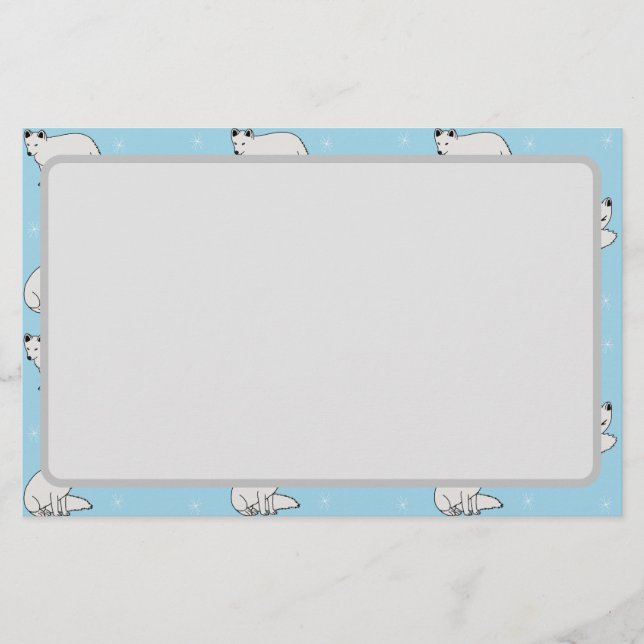 Arctic Foxes Stationery (Front)