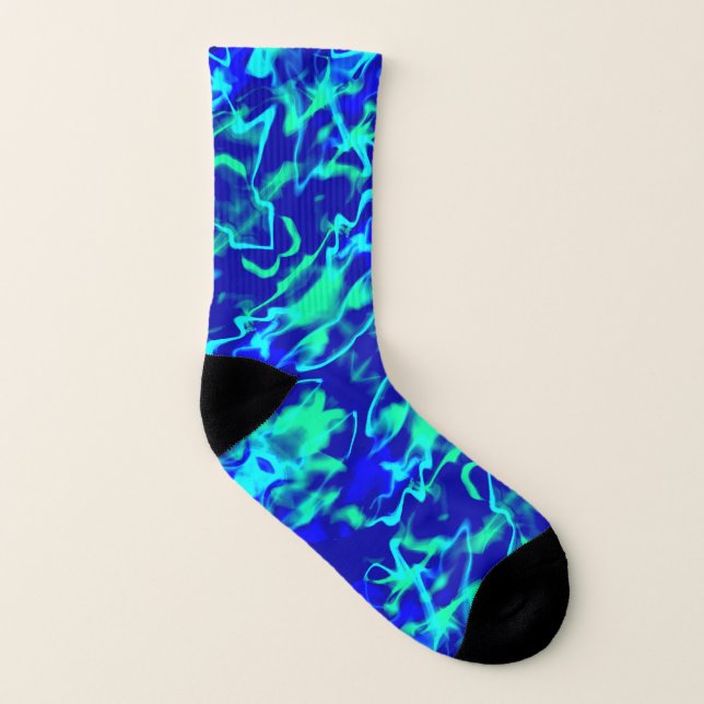 Arctic Glacier Socks (Left Inside)