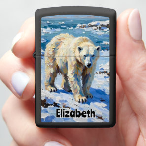 Arctic Guardian Zippo Lighter