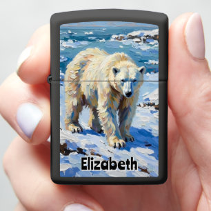 Arctic Guardian Zippo Lighter