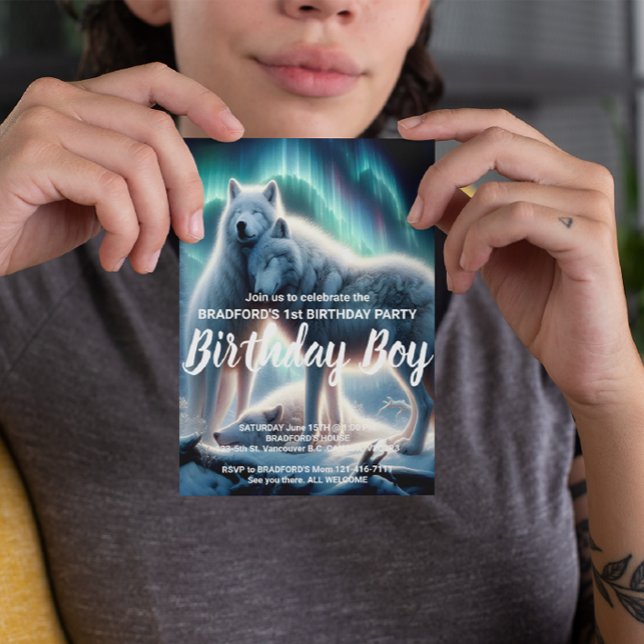 Arctic Guardians Birthday Invite (Creator Uploaded)