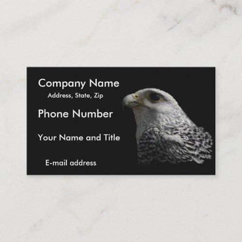 Arctic Gryfalcon Business Card Templates