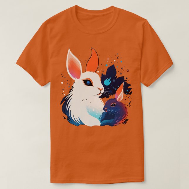 Arctic Hare Mothers Day T-Shirt (Design Front)