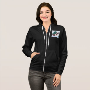 Arctic Husky, Brown Alaskan Malamute For Her Hoodie
