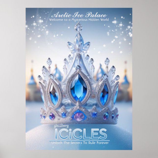 Arctic Ice Palace/icicles Poster (Front)
